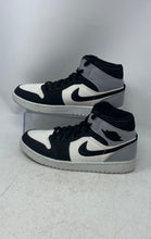 Load image into Gallery viewer, Nike Womens Air Jordan 1 Mid SE Gray Black White Basketball Shoes Size 10.5
