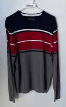 Load image into Gallery viewer, U.S. Polo Assn. Mens Multicolor Colorblock Long Sleeve Pullover Sweater Size M
