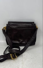 Load image into Gallery viewer, Perlina Womens Brown Leather Zipper Adjustable Strap Crossbody Bag
