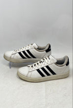 Load image into Gallery viewer, Adidas Womens Grand Court 2.0 GW9214 White Black Lace-Up Sneaker Shoes Size 7
