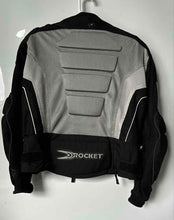 Load image into Gallery viewer, Joe Rocket Womens Black Long Sleeve Front Zip Motorcycle Jacket Size Medium
