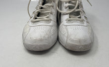 Load image into Gallery viewer, Adidas Kids Team Feather G07014 White Mid Top Lace-Up Sneaker Shoes Size 5.5
