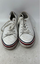 Load image into Gallery viewer, Tommy Hilfiger Womens Falcor White Blue Red Lace-Up Sneaker Shoes Size 9M
