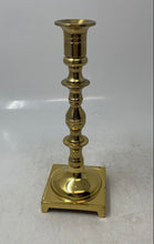 Load image into Gallery viewer, Unbranded Golden-Tone Home Decor Square Base Candle Holder Collectible
