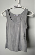 Load image into Gallery viewer, Zara Womens Gray Regular Fit Sleeveless Scoop Neck Pullover Tank Top Size M
