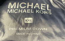 Load image into Gallery viewer, Michael Kors Womens Brown Long Sleeve Premium Down Hooded Puffer Jacket Size 2XL
