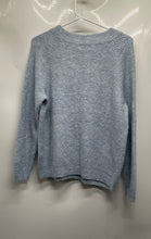 Load image into Gallery viewer, Style &amp; Co Womens Blue Long Sleeve Round Neck Pullover Sweater Size PXL
