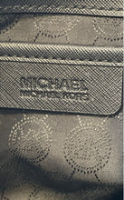 Load image into Gallery viewer, Michael Kors Womens Selma Black Leather Double Handle Satchel Handbag
