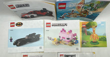 Load image into Gallery viewer, Lot Of 10 Pcs Assorted Lego Mixed Variety Booklet Instructions Manuals
