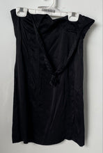 Load image into Gallery viewer, Zara Womens Black Sleeveless Halter Neck Side Zip Mini Dress Size Small
