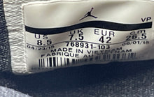 Load image into Gallery viewer, Nike Mens Air Jordan Rising High 768931-103 White Black Sneaker Shoes Size 8.5
