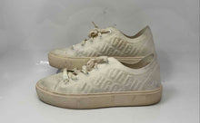 Load image into Gallery viewer, UGG Womens Dinale White Graphic Knit Lace-Up Low Top Sneaker Shoes Size 7.5
