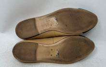 Load image into Gallery viewer, Aldo Womens Krishelle-In Beige Black Leather Slip-On Ballet Flats Size 8
