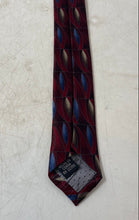 Load image into Gallery viewer, Adolfo Mens Multicolor Geometric Print Adjustable Classic Designer Tie
