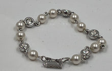 Load image into Gallery viewer, Authentic Swarovski Women's Silver Tone Bracelet
