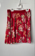 Load image into Gallery viewer, Express Womens Multicolor Floral Pleated Front Pull-On A-Line Skirt Size S/P
