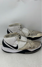 Load image into Gallery viewer, Nike Mens Kyrie 6 White Round Toe Mid-Top Lace-Up Sneaker Shoes Size 12
