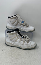 Load image into Gallery viewer, Nike Boys Air Jordan 11 Retro 378039-104 Blue Sneakers Shoes Size 2.5Y
