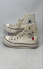 Load image into Gallery viewer, Converse Womens Chuck Taylor All Star High Lift Beige Sneaker Shoes Size 7.5
