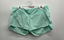 Load image into Gallery viewer, Lululemon Womens Light Green Activewear Pull On High-Rise Athletic Shorts Size 6

