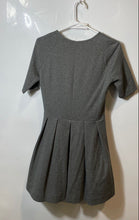 Load image into Gallery viewer, Gap Womens Gray Raglan Sleeve Crew Neck Short Fit &amp; Flare Dress Size XS
