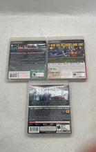 Load image into Gallery viewer, Lot Of 3 Pcs Assorted Sony PlayStation PS3 Multicolor Action Video Games

