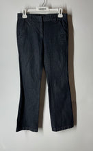 Load image into Gallery viewer, Ann Taylor Womens Blue Denim Regular Fit Signature Bootcut Leg Jeans Size 00P
