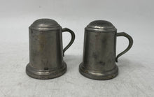Load image into Gallery viewer, Vintage WEB Pewter Silver Tone Home &amp; Tableware Salt And Pepper Shakers
