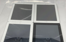 Load image into Gallery viewer, Lot Of 4 Pcs Assorted Apple iPad 2 Model A1396 Tablets Not Tested For Parts
