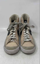 Load image into Gallery viewer, Nike Kids Blazer Mid '77 White Black Beige Lace-Up Sneaker Shoes Size 4Y
