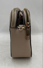 Load image into Gallery viewer, Aldo Womens Brown Faux Leather Triple Compartment Magnetic Zipper Crossbody Bag
