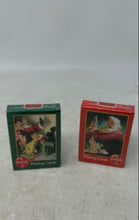 Load image into Gallery viewer, Coca-Cola Christmas Santa Claus Playing Cards Complete Two Decks In Tin Box
