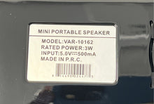 Load image into Gallery viewer, Netcom VAR-10162 Black Multifunctional Bluetooth USB Digital MP3 AM/FM Radio
