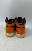 Load image into Gallery viewer, Nike Kids Air Jordan 1 Retro High 575441-028 Orange Black Sneaker Shoes Sz 5.5Y
