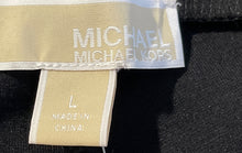Load image into Gallery viewer, Michael Kors Womens Black Flat Front Pull-On Skinny-Leg Ankle Pants Size L
