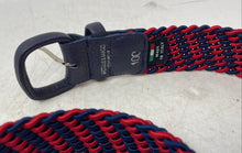 Load image into Gallery viewer, Brettell Braces Vera Pelle Mens Multicolor Woven Elastic Braided Belt One Size
