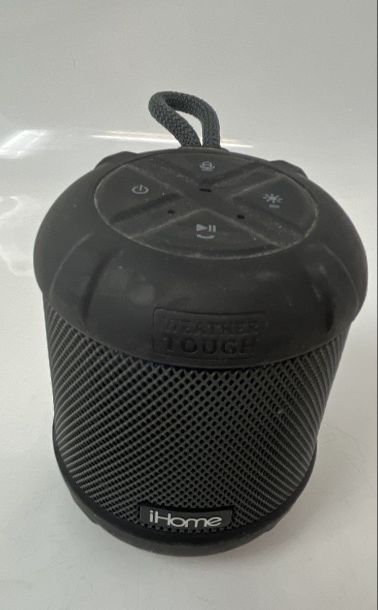 iHome iBT155 Dark Gray Bluetooth Wireless Portable Mini Speaker Not Tested