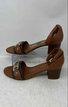 Load image into Gallery viewer, Calvin Klein Womens Nelissa Brown Designer Ankle Strap Sandals Size 7.5 M
