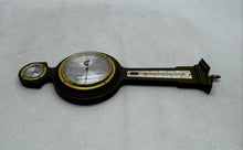 Load image into Gallery viewer, Vintage Taylor Banjo Style Wall Mount Barometer Weather Station Not Tested
