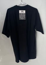 Load image into Gallery viewer, VVV The Brand Mens Black Cotton Oversized Streetwear Pullover T-Shirt Size XS

