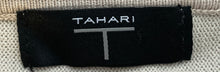 Load image into Gallery viewer, Tahari Womens Taupe Studded Dolman Sleeve Boat Neck Pullover Sweater Size M
