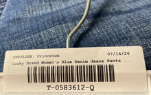 Load image into Gallery viewer, Lucky Brand Womens Blue Pockets Denim Skinny Leg Ankle Jeans Size 0/25
