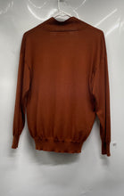 Load image into Gallery viewer, Zara Womens Brown Ribbed Long Sleeve Pullover Sweater Size Small
