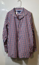 Load image into Gallery viewer, Tommy Hilfiger Mens Multicolor Check Print Long Sleeve Dress Shirt Size 18 34-35
