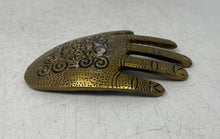 Load image into Gallery viewer, Collectible Hand Decorative Bronze Embossed Lotus Motif Sculpture
