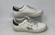 Load image into Gallery viewer, Vintage Havana Womens Gadol Black White Leather Lace-Up Sneaker Shoes Size 6
