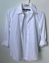 Load image into Gallery viewer, Lauren Ralph Lauren Womens White Long Sleeve Collared Button-Up Shirt Size PXS
