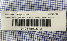Load image into Gallery viewer, Tommy Hilfiger Mens Multicolor Plaid Cotton Regular Fit Dress Shirt Size 16 1/2
