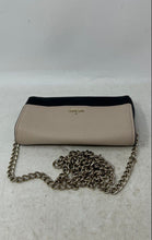 Load image into Gallery viewer, Kate Spade New York Womens Black &amp; Beige Leather Chain Strap Lined Crossbody Bag
