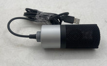 Load image into Gallery viewer, Fifine USB Volume Control Condenser Microphone Silver Black With Tripod Stand

